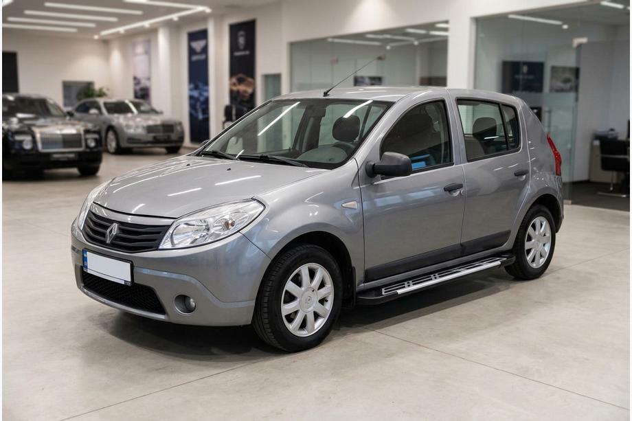 Dacia Sandero 2007-2013 Pedane Laterali Sunrise (2 pz, Alluminio) Image