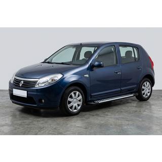 Pedane Laterali Line (2 pz, Alluminio) Dacia Sandero 2007-2013 foto 1