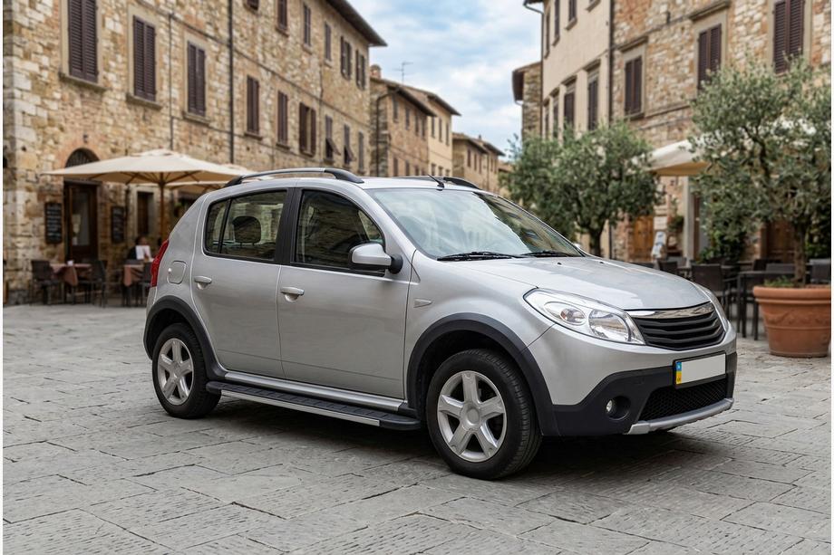 Renault Sandero 2007-2013 Pedane Laterali Duru (2 pz, Alluminio) Image