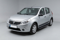 Renault Sandero 2007-2013 Pedane Laterali Bosphorus Black (2 pz, Alluminio) foto 1