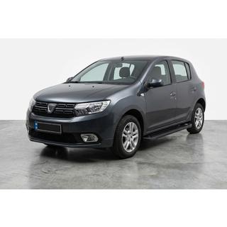 Pedane Laterali Allmond Black (2 pz, Alluminio) Dacia Sandero 2013-2020 foto 1