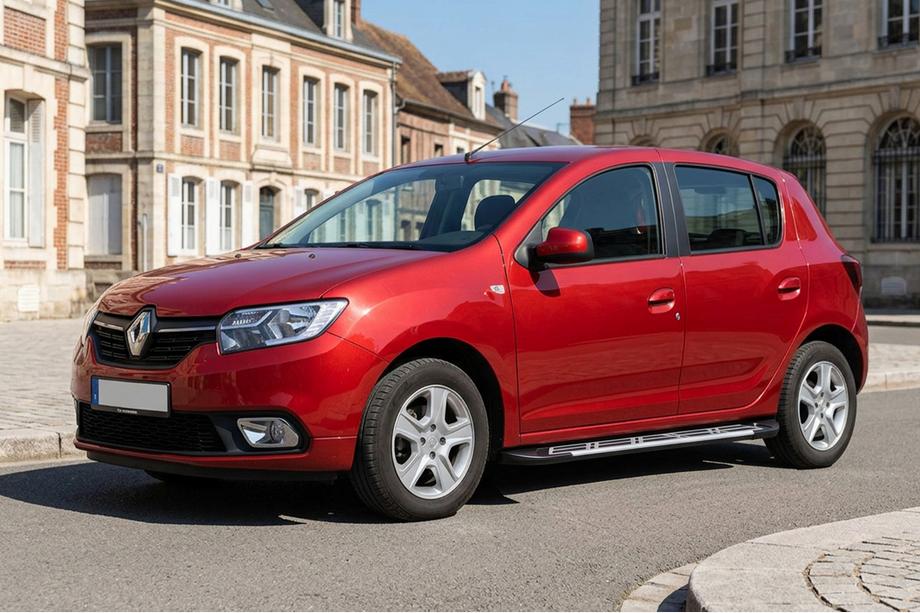 Dacia Sandero 2013-2020 Pedane Laterali Sunrise (2 pz, Alluminio) Image