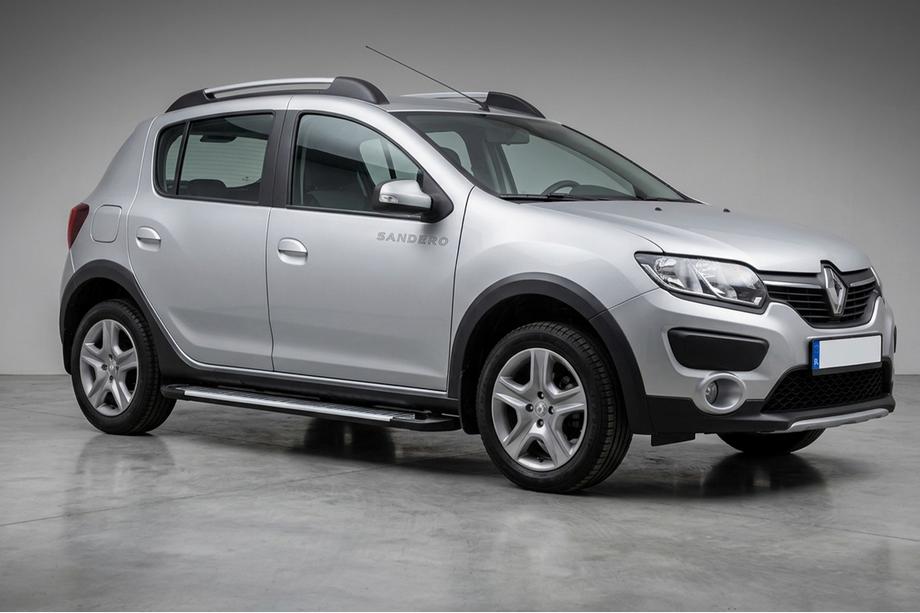 Dacia Sandero 2013-2020 Pedane Laterali Line (2 pz, Alluminio) Image
