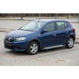 Pedane Laterali Rainbow (2 pz, Alluminio) Dacia Sandero 2013-2020 foto 1