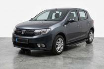 Renault Sandero 2013-2022 Pedane Laterali Allmond Black (2 pz, Alluminio) foto 1
