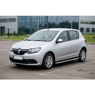 Pedane Laterali Tayga Grey (2 pz, Alluminio) Renault Sandero 2013-2022 foto 1