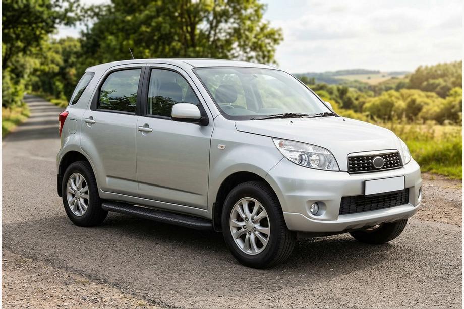 Daihatsu Terios 2006-2017 Pedane Laterali Bosphorus Black (2 pz, Alluminio) Image
