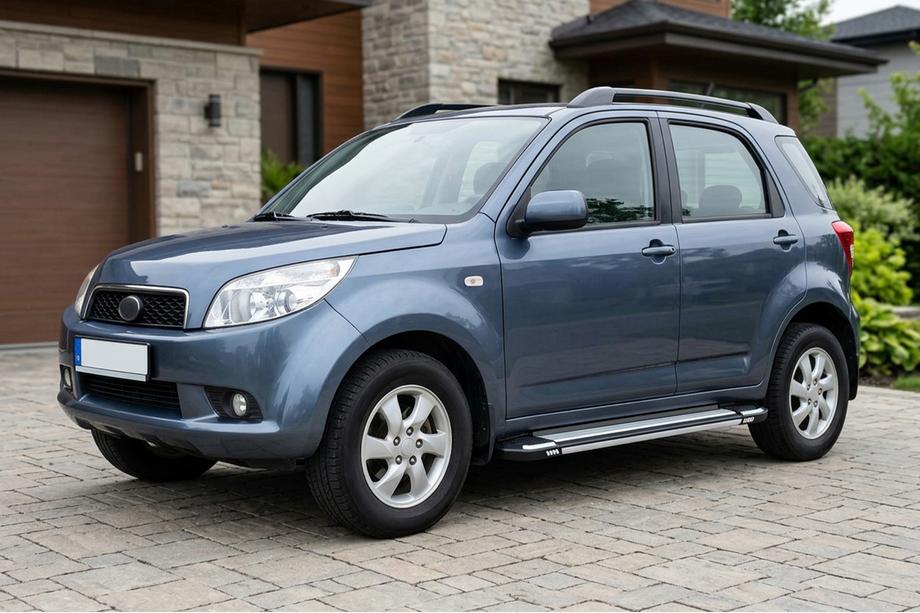 Daihatsu Terios 2006-2017 Pedane Laterali Rainbow (2 pz, Alluminio) Image