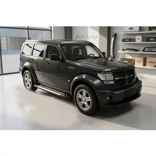 Pedane Laterali Line (2 pz, Alluminio) Dodge Nitro 2006-2011 foto 1