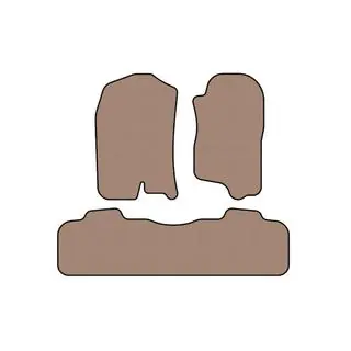 Tappetini in Gomma Carsuit (2 File, 2007-2014, Beige) foto 1