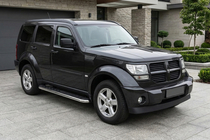 Dodge Nitro 2006-2011 Pedane Laterali Maydos V1 (2 pz, Alluminio e Acciaio Inox) foto 1