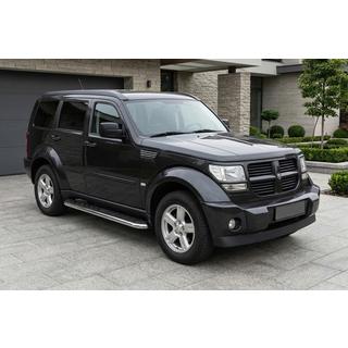 Pedane Laterali Maydos V1 (2 pz, Alluminio e Acciaio Inox) Dodge Nitro 2006-2011 foto 1