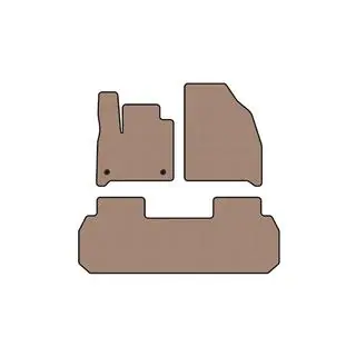 Tappetini in gomma Carsuit (2 file, beige)