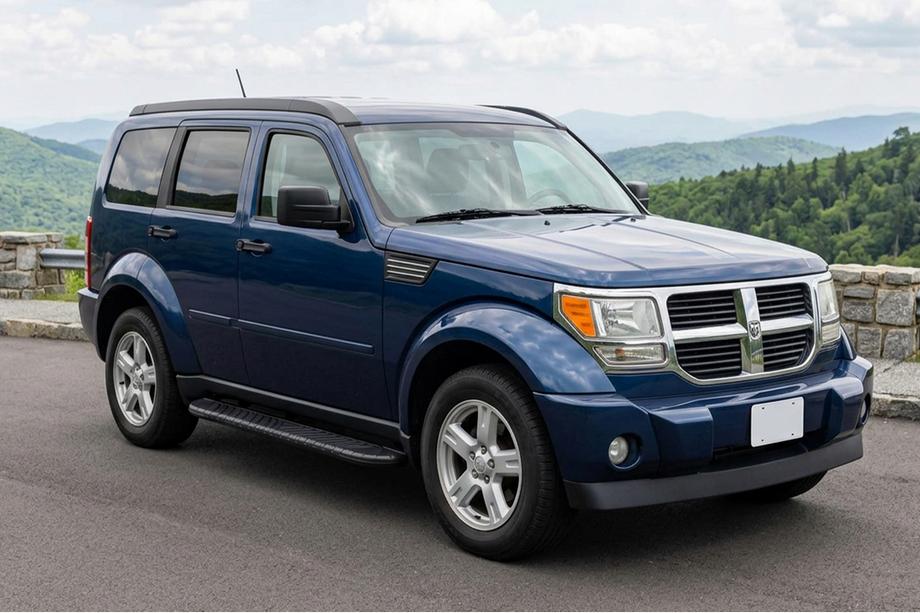 Dodge Nitro 2006-2011 Pedane Laterali Bosphorus Black (2 pz, Alluminio) Image