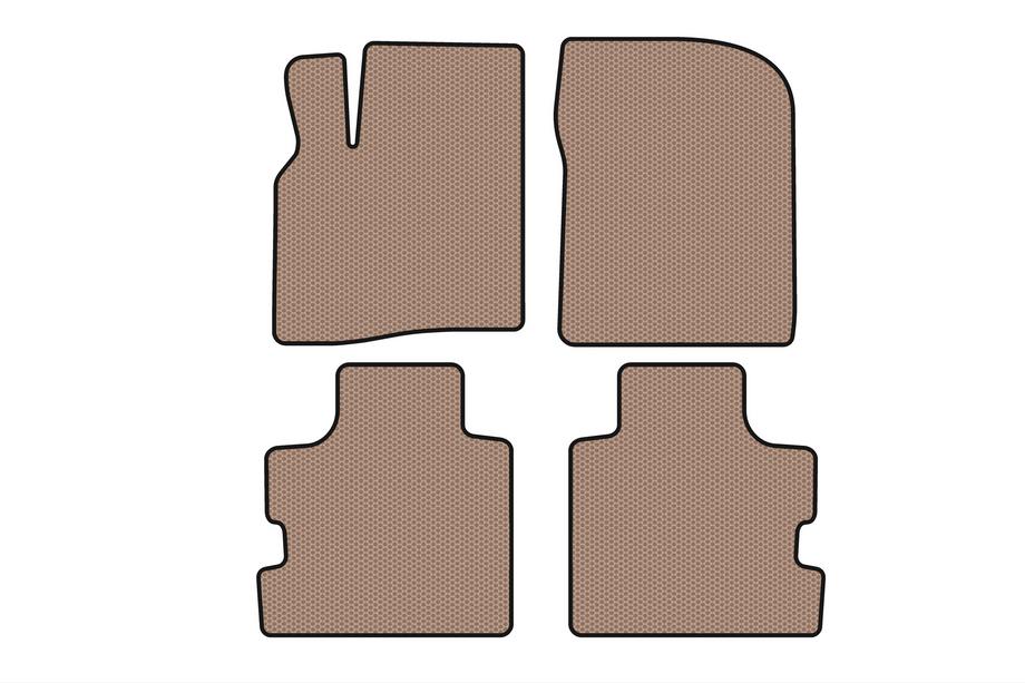 Chrysler Pacifica 2004-2008 Tappetini in Gomma Carsuit (Beige) Foto 1