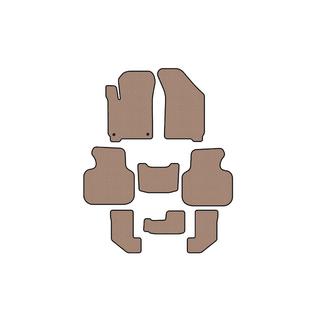 Tappetini in gomma Carsuit (2008-2011, 3 file, beige) foto 1