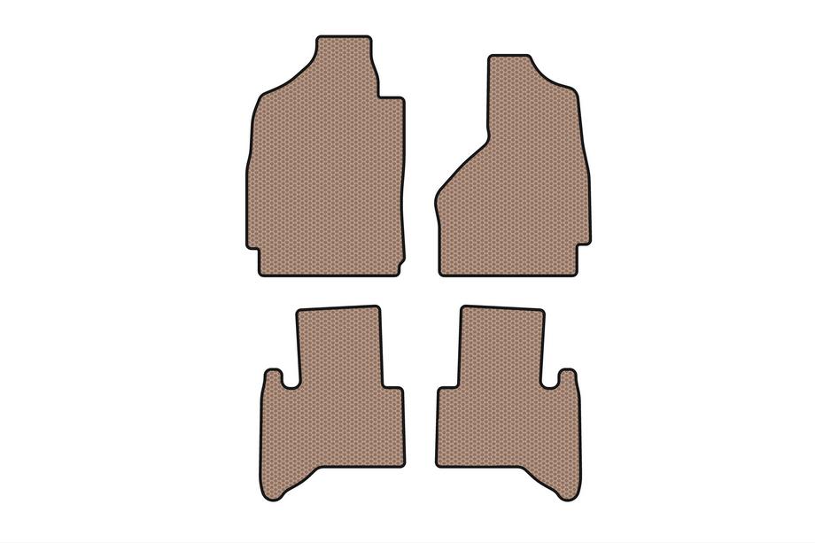 Dodge RAM (DR/DH/D1/DC/DM) 2002–2009 Tappetini in gomma Carsuit (2002-2009, beige) Foto 1