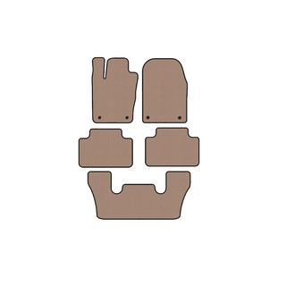 Tappetini in gomma Carsuit (3 file, beige) Dodge Durango 2010- foto 1