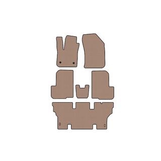 Tappetini in gomma Carsuit (3 file, 7 posti, beige) Dacia Lodgy 2012-2022 foto 1