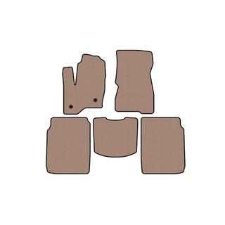 Tappetini in gomma Carsuit (2 file, 2013-2019, Beige) foto 1