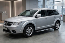 Dodge Journey 2008-2020 Pedane Laterali Sunrise (2 pz, Alluminio) foto 1