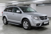 Dodge Journey 2008-2020 Pedane Laterali Line (2 pz, Alluminio) foto 1