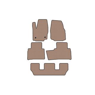 Tappetini in gomma Carsuit (3 file, beige) Ford Galaxy 2007-2015 foto 1