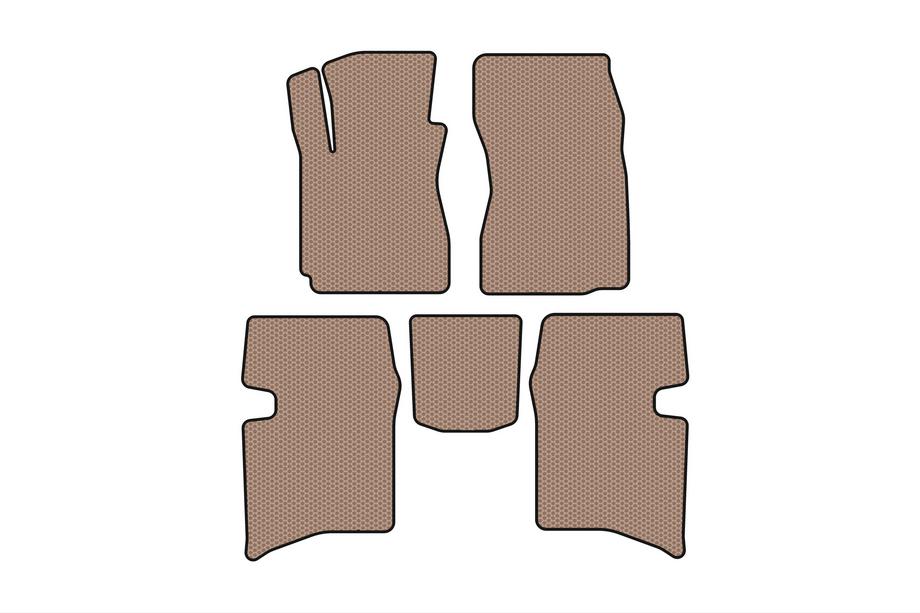 Geely MK 2006-2014 Tappetini in gomma Carsuit (SD, beige) Image