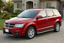Dodge Journey 2008-2020 Pedane Laterali Tayga Grey (2 pz, Alluminio) foto 1