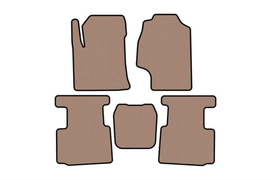 GreatWall Haval H2 2014-2021 Tappetini in Gomma Carsuit (Beige) Foto 1