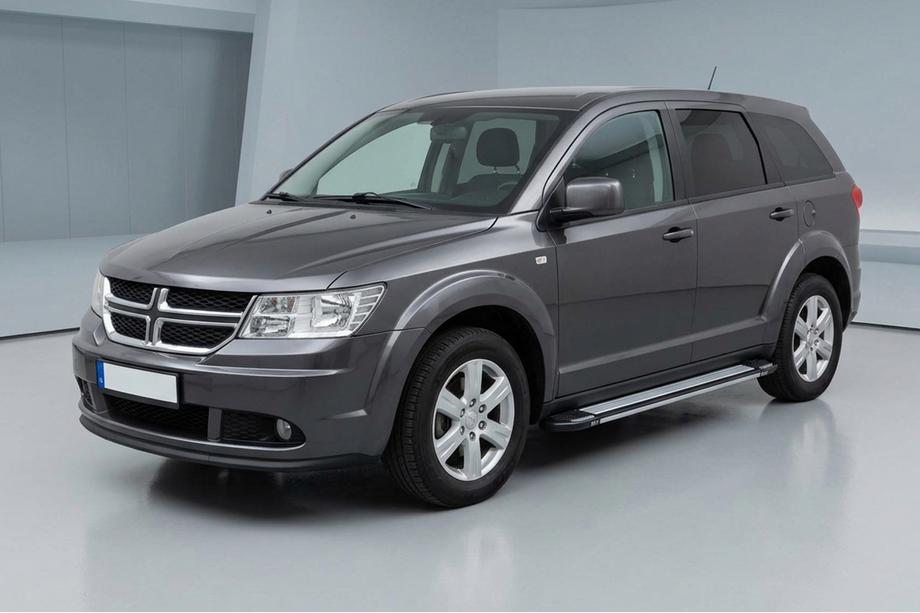 Dodge Journey 2008-2020 Pedane Laterali Rainbow (2 pz, Alluminio) Image