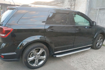 Dodge Journey 2008-2020 Pedane Laterali Fullmond (2 pz, Alluminio) foto 6