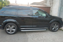 Dodge Journey 2008-2020 Pedane Laterali Fullmond (2 pz, Alluminio) foto 8