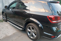Dodge Journey 2008-2020 Pedane Laterali Fullmond (2 pz, Alluminio) foto 10
