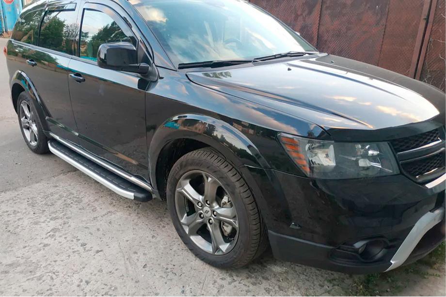 Dodge Journey 2008-2020 Pedane Laterali Fullmond (2 pz, Alluminio) Image