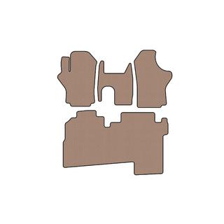 Tappetini in gomma Carsuit (2004-2007, 2 file, 8 posti, beige) Hyundai H200, H1, Starex 1998-2007 foto 1