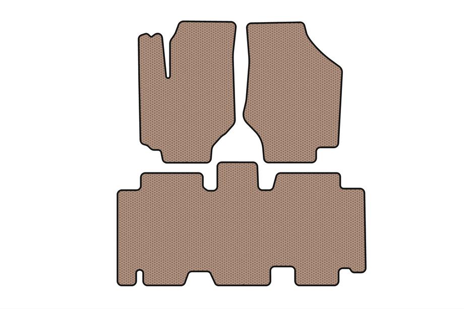 Hyundai Trajet 2000-2007 Tappetini in Gomma Carsuit (Beige) Foto 1