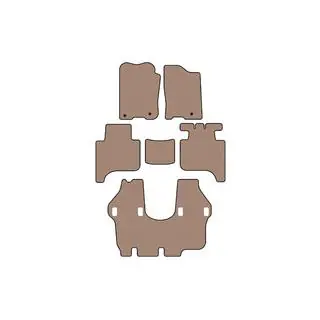 Tappetini in gomma Carsuit (3 file, 2004-2008, beige)