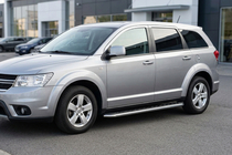 Fiat Freemont 2011-2016 Pedane Laterali Maydos V1 (2 pz, Alluminio e Acciaio Inox) foto 1