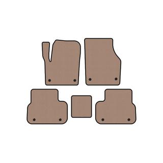 Tappetini in gomma Carsuit (2014-2019, 2 file, beige) Land Rover Discovery Sport 2014- foto 1