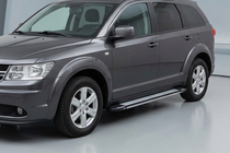 Fiat Freemont 2011-2016 Pedane Laterali Rainbow (2 pz, Alluminio) foto 1