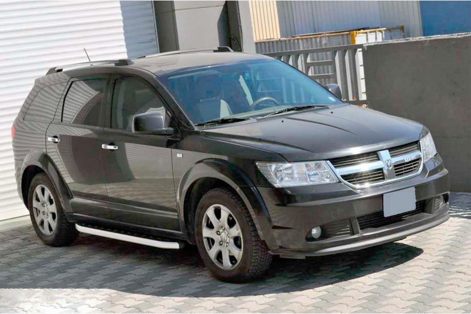 Fiat Freemont 2011-2016 Pedane Laterali Fullmond (2 pz, Alluminio) Image