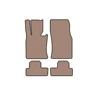Tappetini in gomma Carsuit (per R56, beige) foto 1