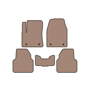 Tappetini in Gomma Carsuit (HB, Beige)