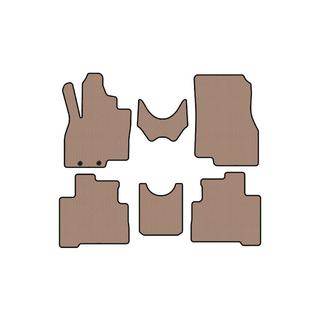 Tappetini in gomma Carsuit (2 file, beige) Mitsubishi Grandis 2003-2011 foto 1