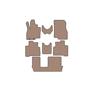 Tappetini in gomma Carsuit (3 file, beige) Mitsubishi Grandis 2003-2011 foto 1