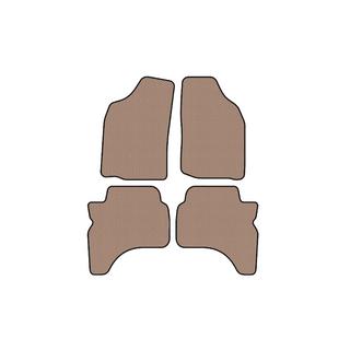 Tappetini in Gomma Carsuit (Beige) Mitsubishi L200 1996-2006 foto 1