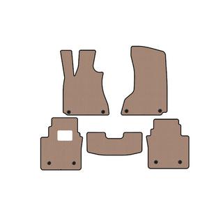 Tappetini in gomma Carsuit (SD, beige) Maserati Quattroporte 2013-2023 foto 1