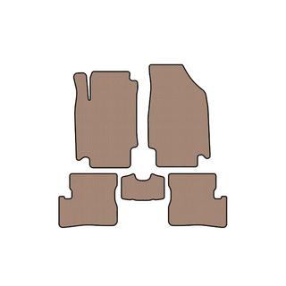 Tappetini in Gomma Carsuit (HB, Beige) Nissan Micra K12 2003-2010 foto 1