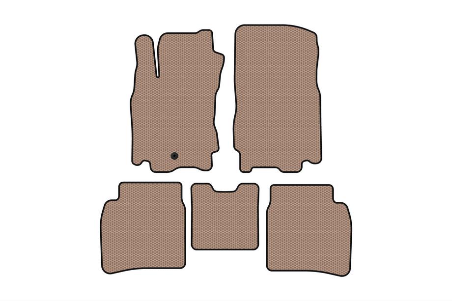 Nissan Note 2004-2012 Tappetini in Gomma Carsuit (Beige) Foto 1
